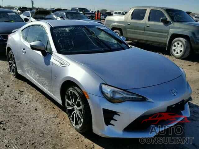 TOYOTA 86 2017 - JF1ZNAA18H8702317