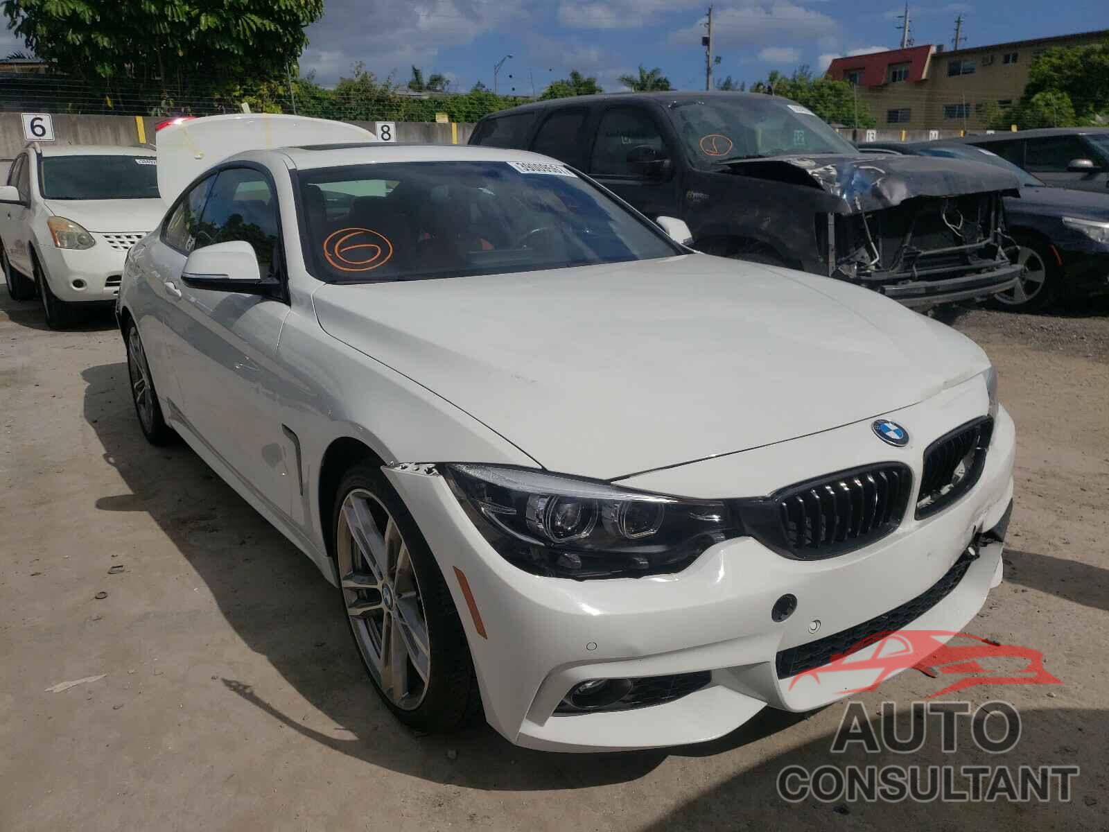 BMW 4 SERIES 2018 - WBA4W7C52JAB87611