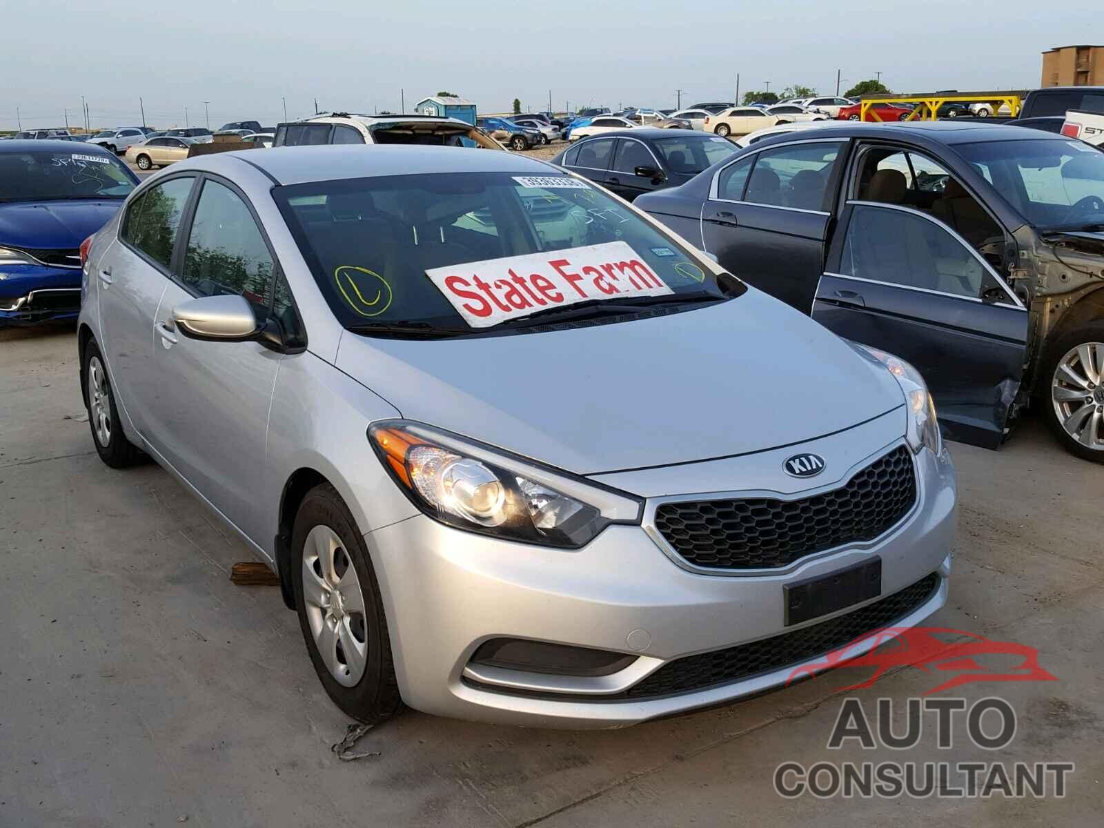 KIA FORTE 2015 - KNAFK4A61F5388122