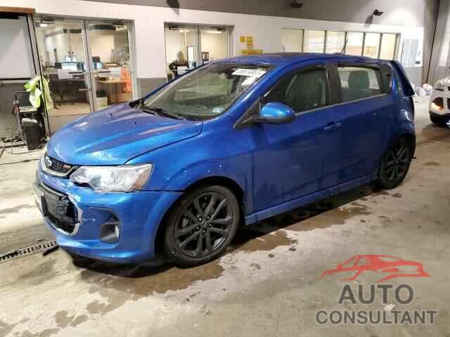 CHEVROLET SONIC 2020 - 1G1JF6SB7L4135356