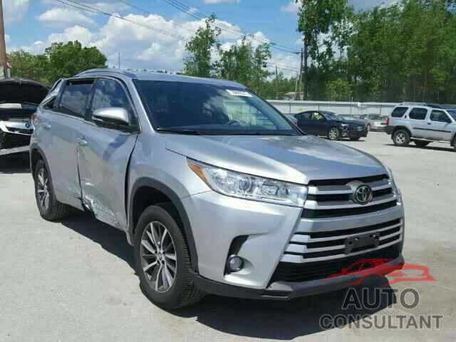 TOYOTA HIGHLANDER 2017 - 5TDKZRFH0HS507439