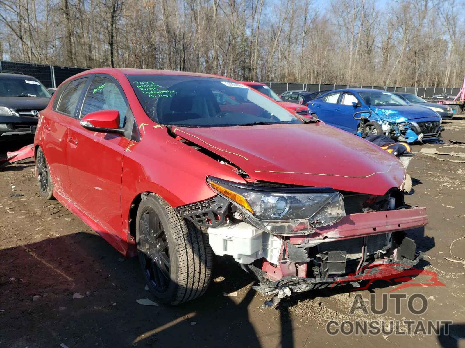 TOYOTA SCION 2016 - JTNKARJE5GJ502071