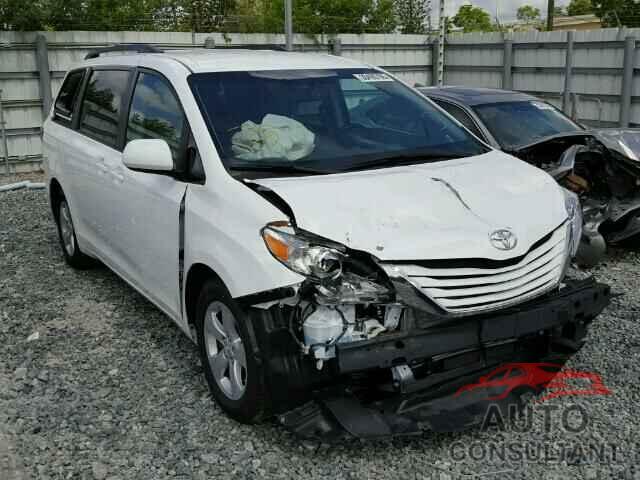 TOYOTA SIENNA 2015 - 5TDKK3DC6FS678427