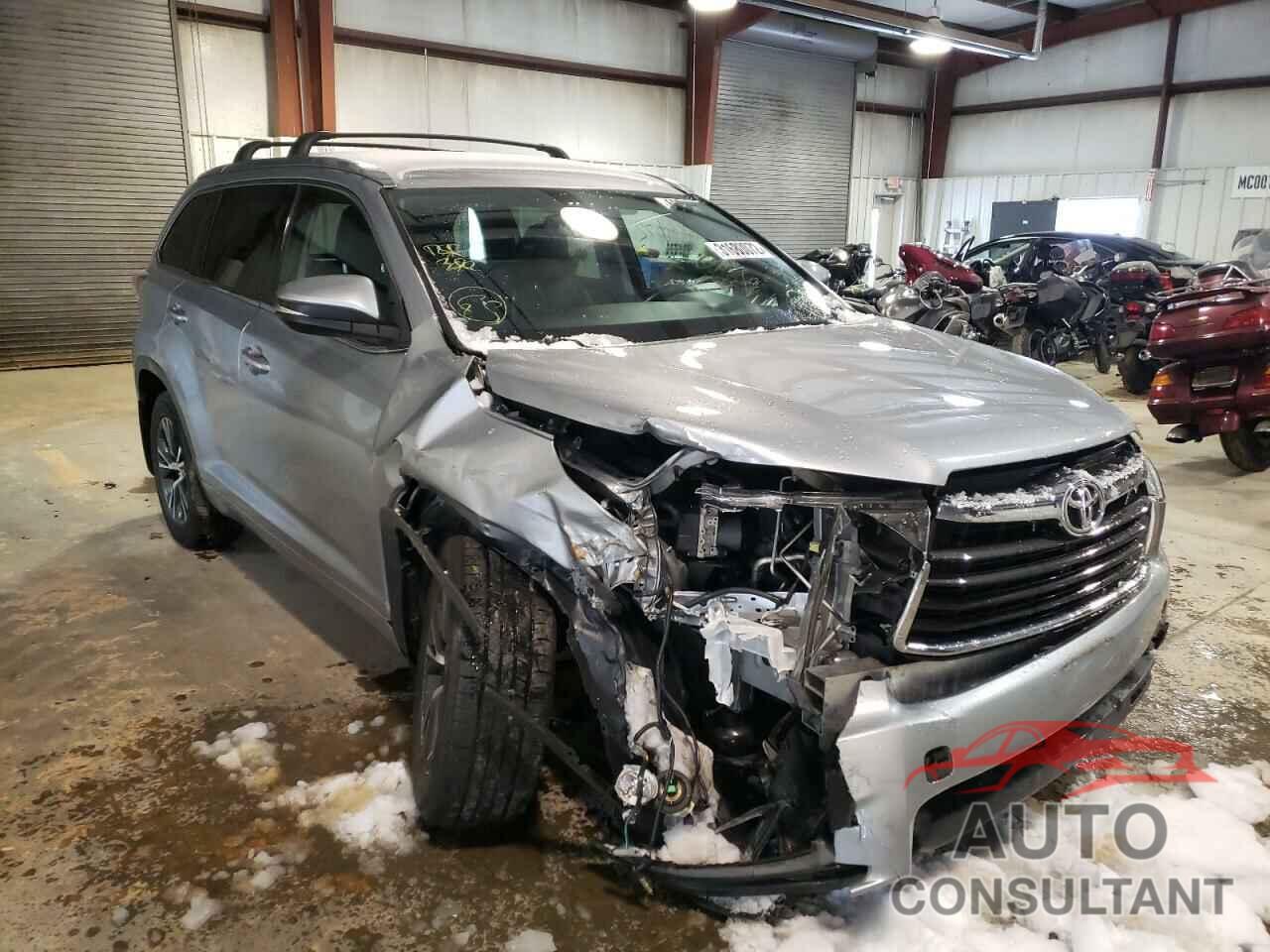 TOYOTA HIGHLANDER 2016 - 5TDJKRFH4GS504994