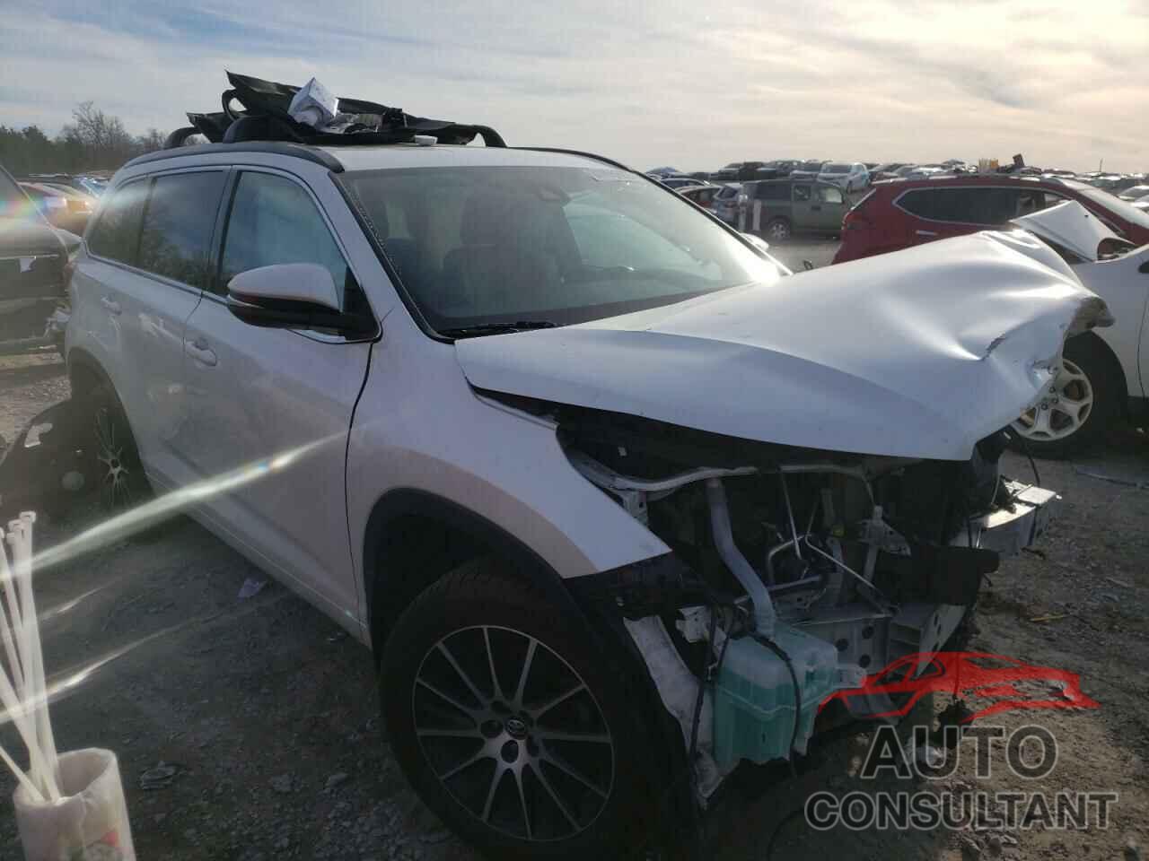 TOYOTA HIGHLANDER 2017 - 5TDJZRFH1HS454729