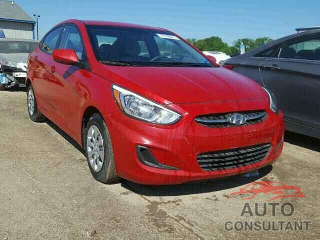 HYUNDAI ACCENT 2016 - KMHCT4AE7GU015910