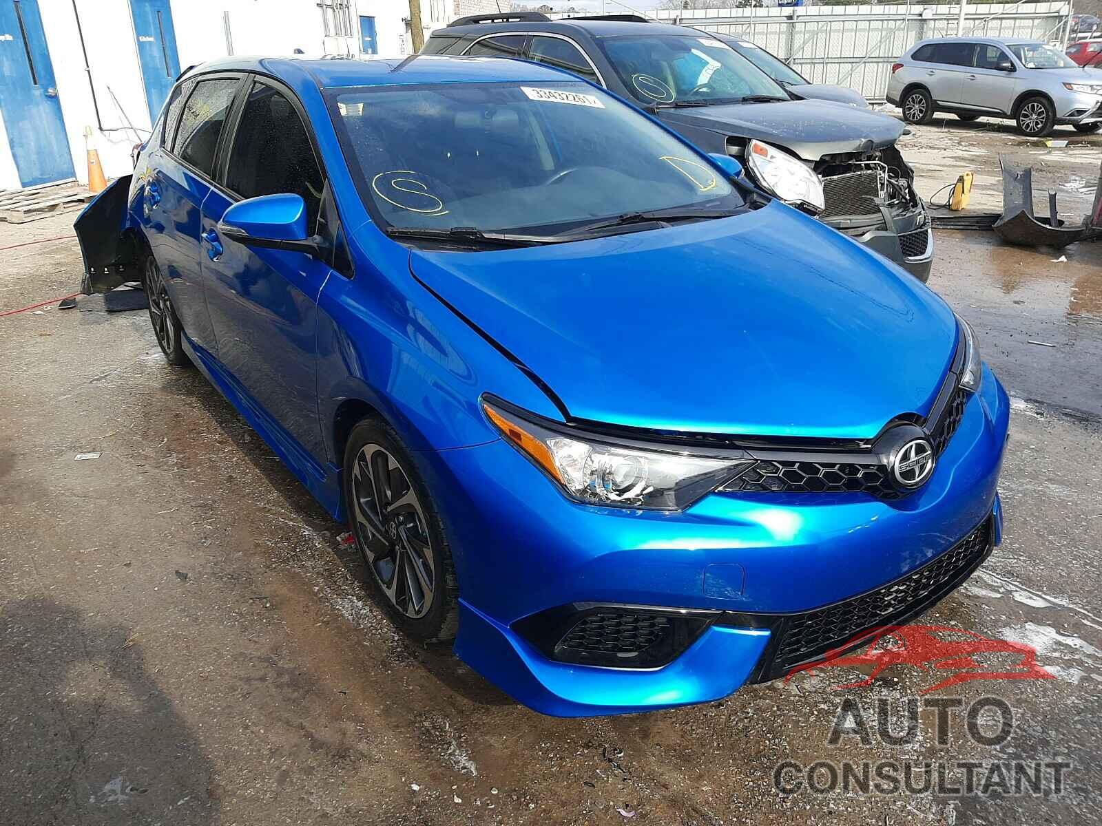 TOYOTA SCION 2016 - JTNKARJE9GJ502509