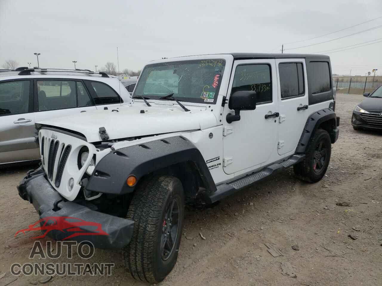 JEEP WRANGLER 2017 - 1C4BJWDG3HL724906