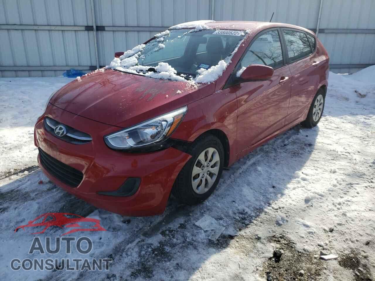 HYUNDAI ACCENT 2016 - KMHCT5AE7GU268151
