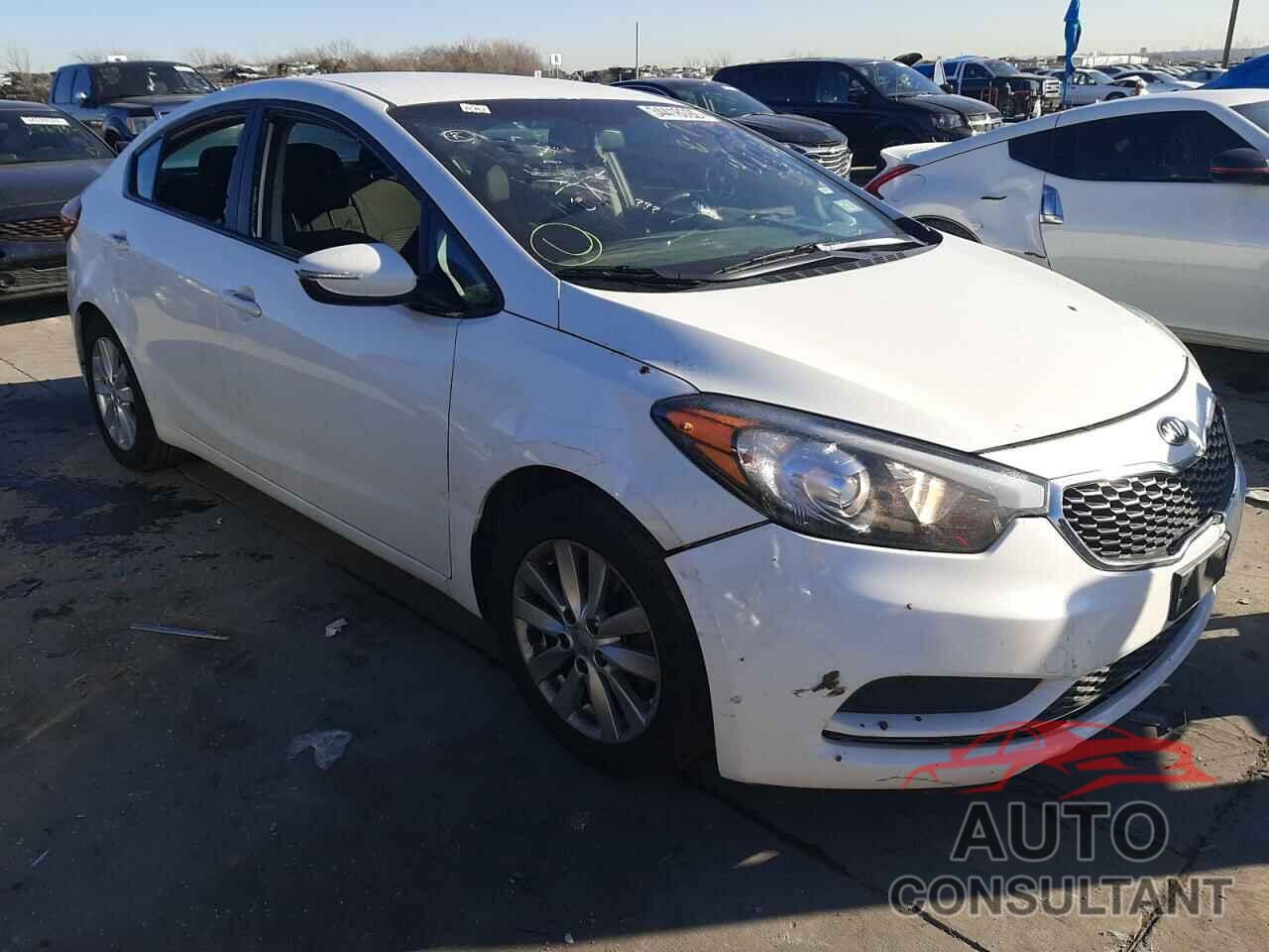 KIA FORTE 2016 - KNAFX4A60G5568467