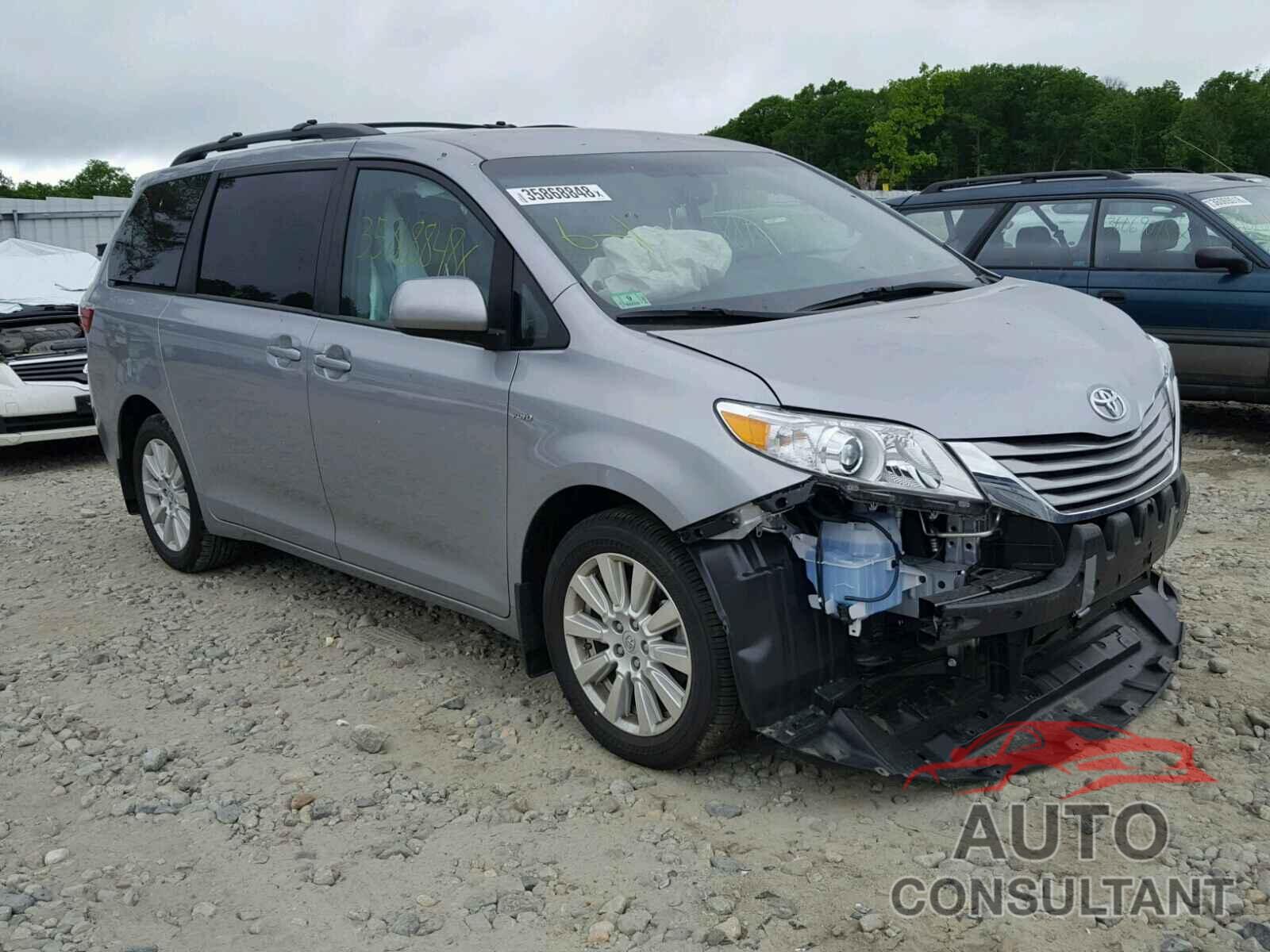 TOYOTA SIENNA LE 2017 - 5TDJZ3DC3HS183015