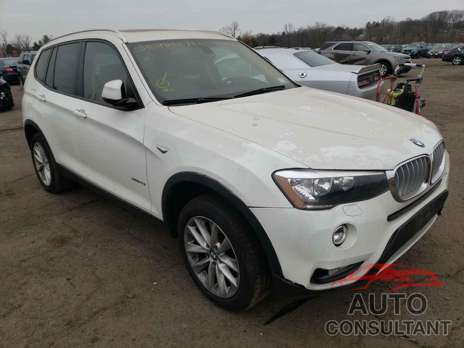 BMW X3 2016 - 5UXWX9C59G0D87340