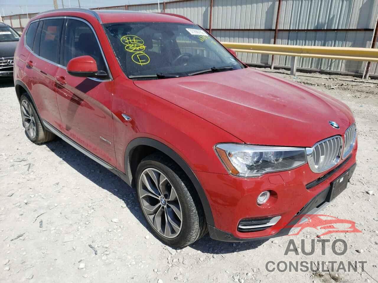 BMW X3 2017 - 5UXWZ7C31H0V87835