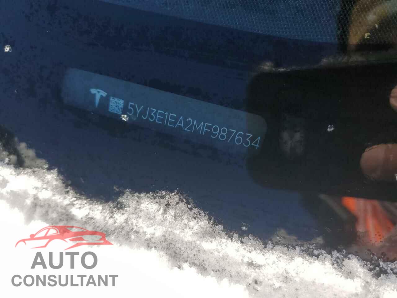 TESLA MODEL 3 2021 - 5YJ3E1EA2MF987634