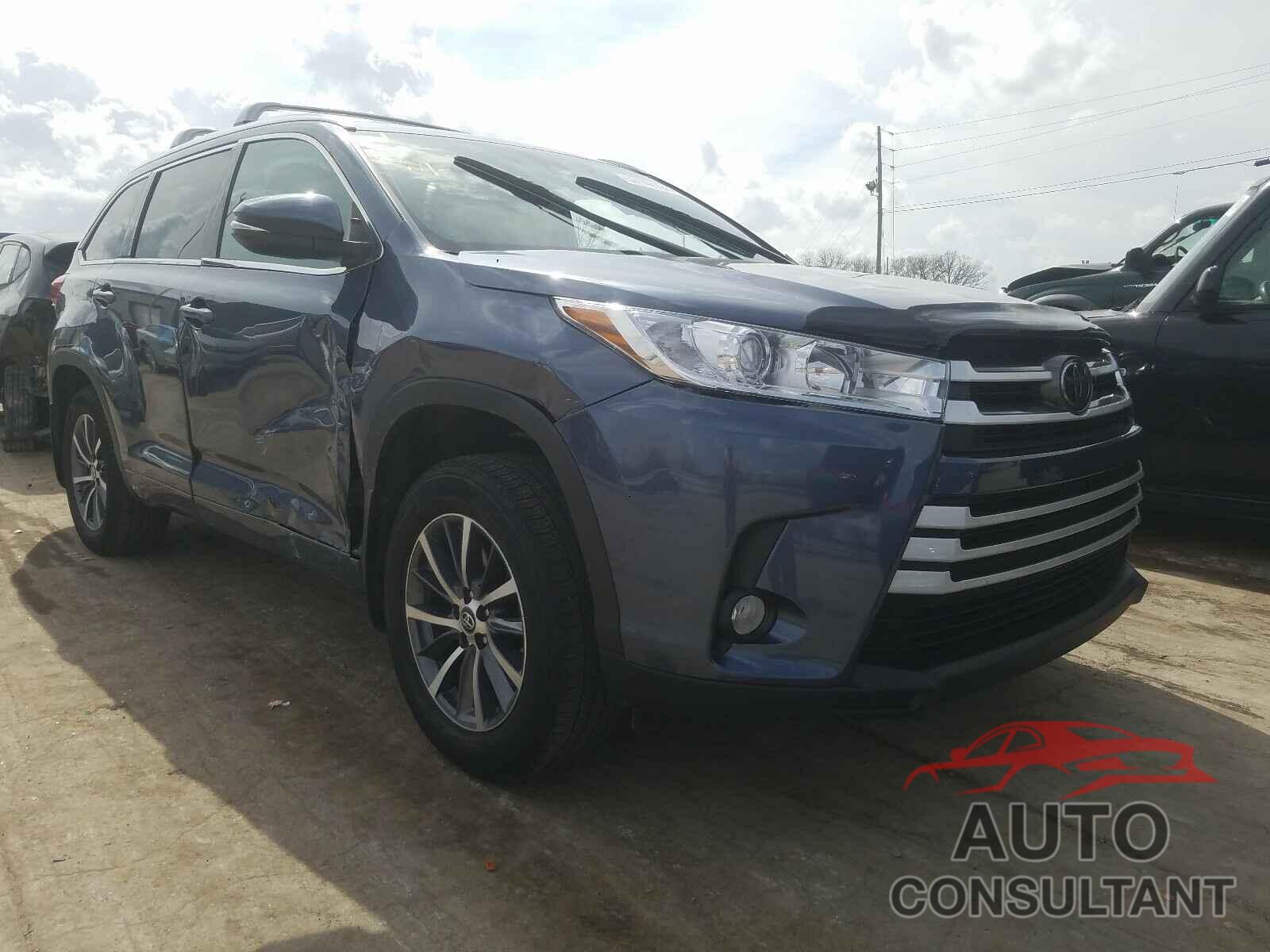 TOYOTA HIGHLANDER 2017 - 5TDJZRFH5HS515841