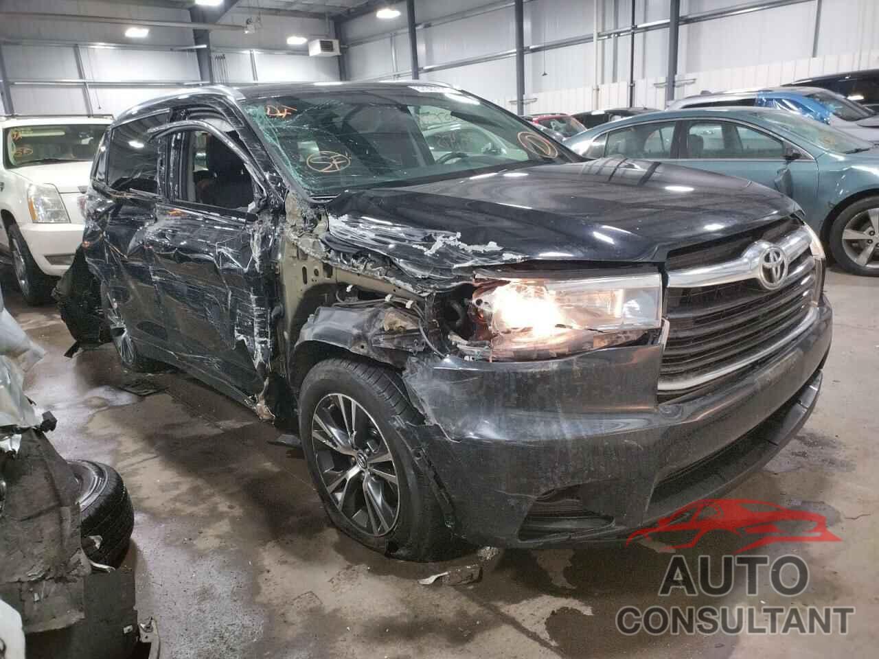 TOYOTA HIGHLANDER 2016 - 5TDJKRFH4GS503487