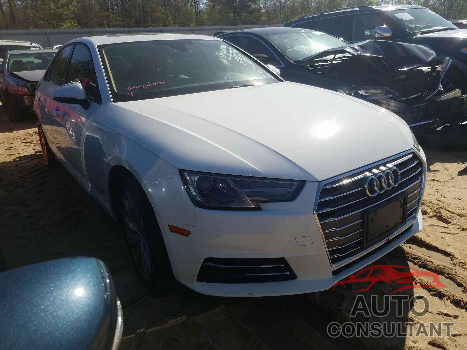 AUDI A4 2017 - WAUGNAF42HN024764