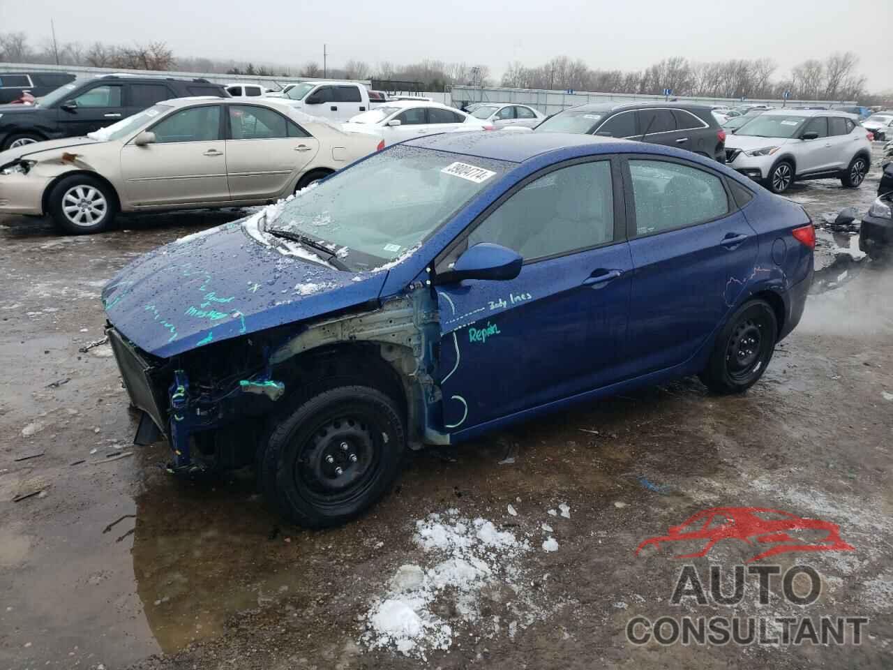 HYUNDAI ACCENT 2016 - KMHCT4AE2GU966936