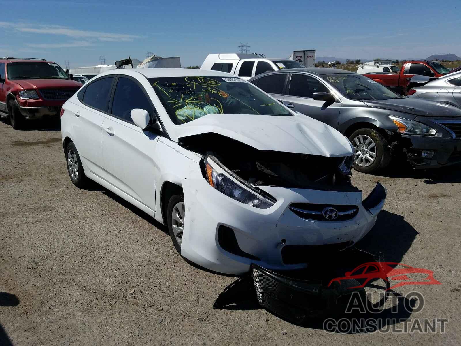 HYUNDAI ACCENT 2016 - KMHCT4AE9GU083447
