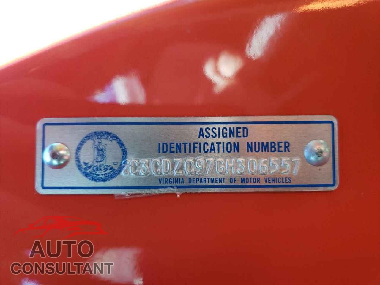 DODGE CHALLENGER 2016 - 2C3CDZC97GH306557