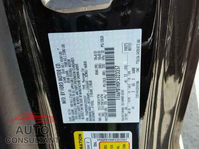 FORD MUSTANG 2015 - 1FA6P8TH0F5323357