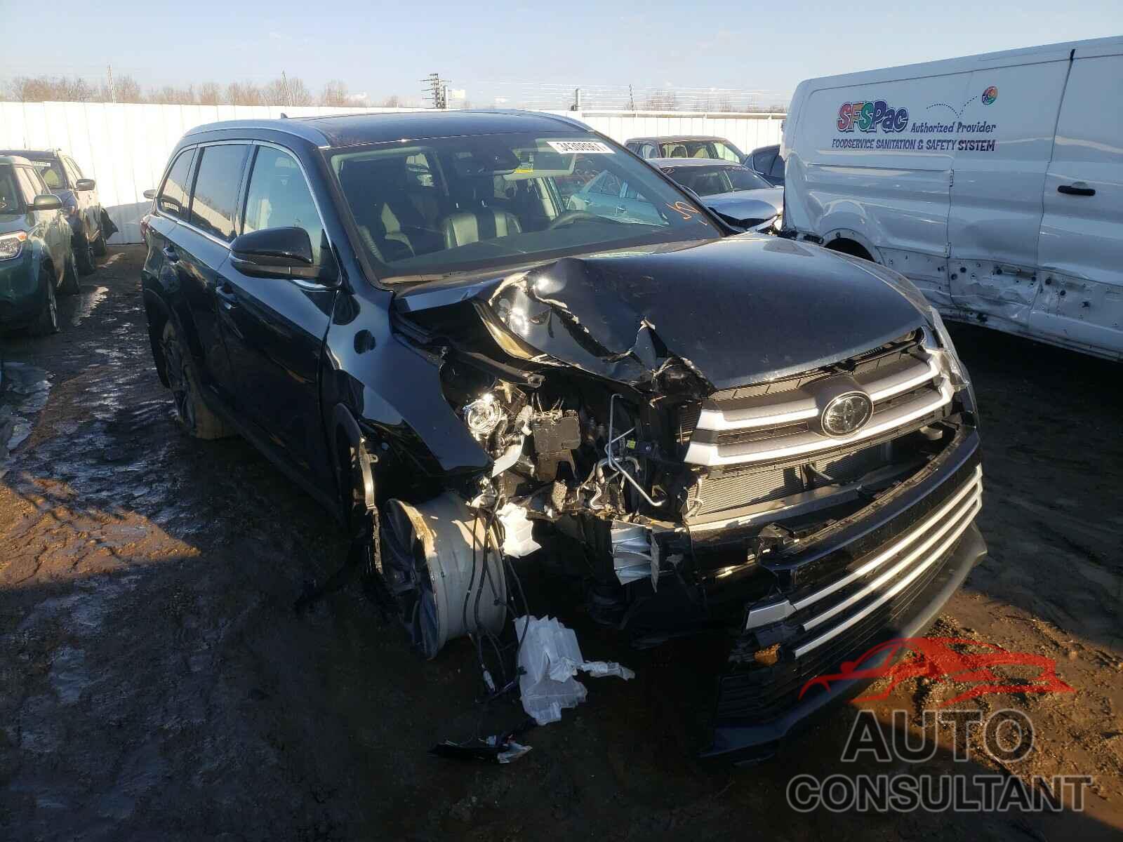 TOYOTA HIGHLANDER 2019 - 5TDJZRFH7KS959553