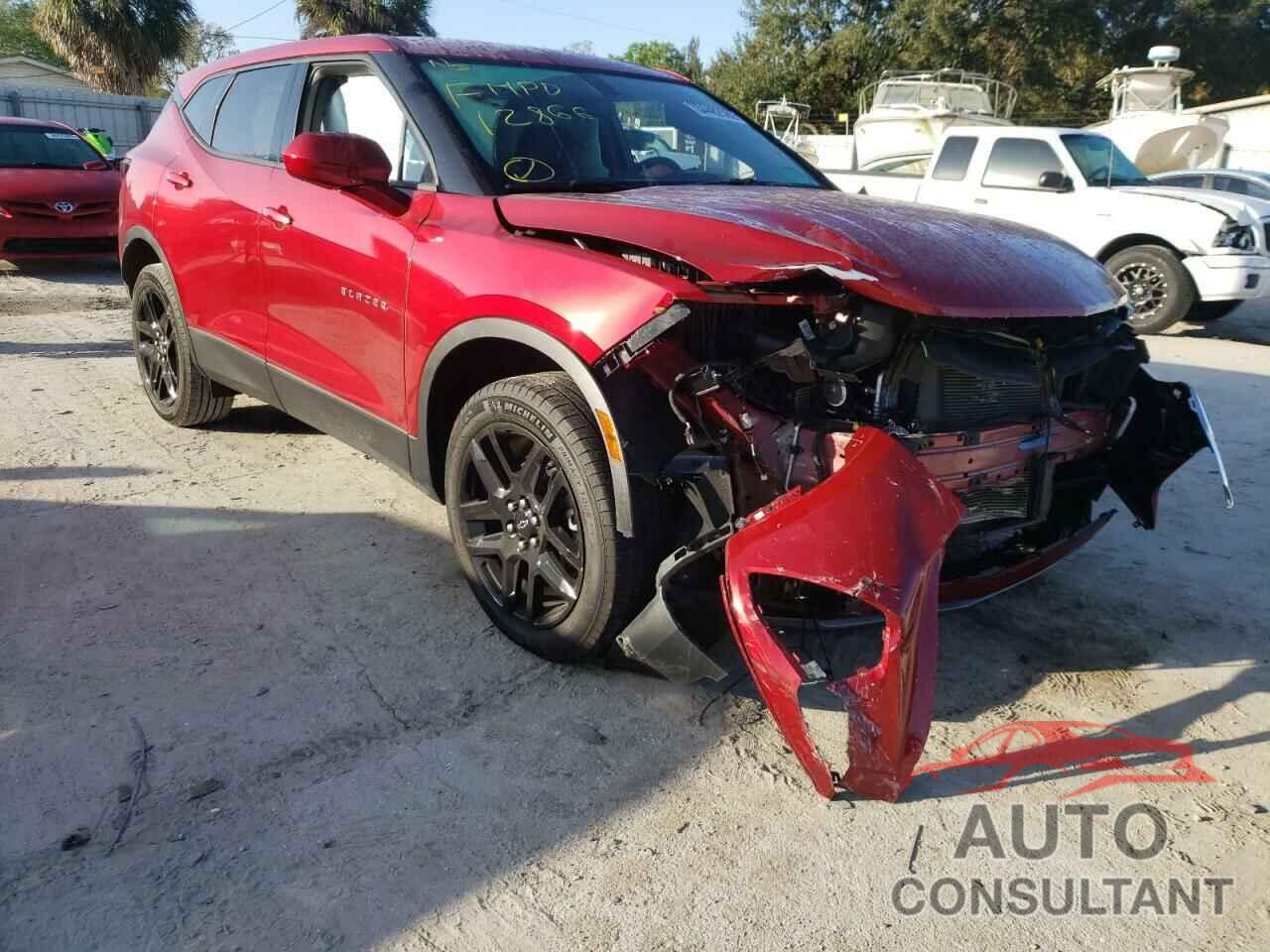 CHEVROLET BLAZER 2021 - 3GNKBBRA1MS506338