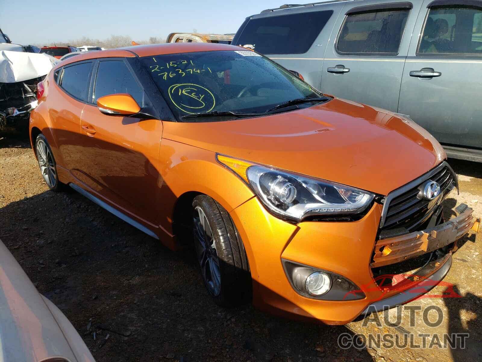 HYUNDAI VELOSTER 2016 - KMHTC6AE3GU300406