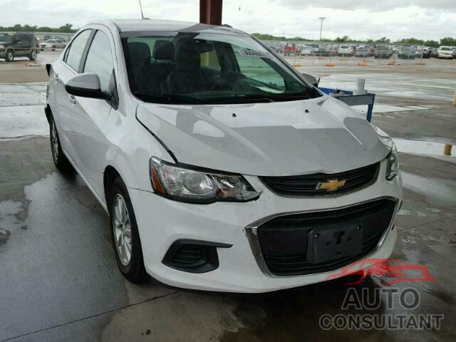 CHEVROLET SONIC 2017 - 1G1JD5SHXH4106123