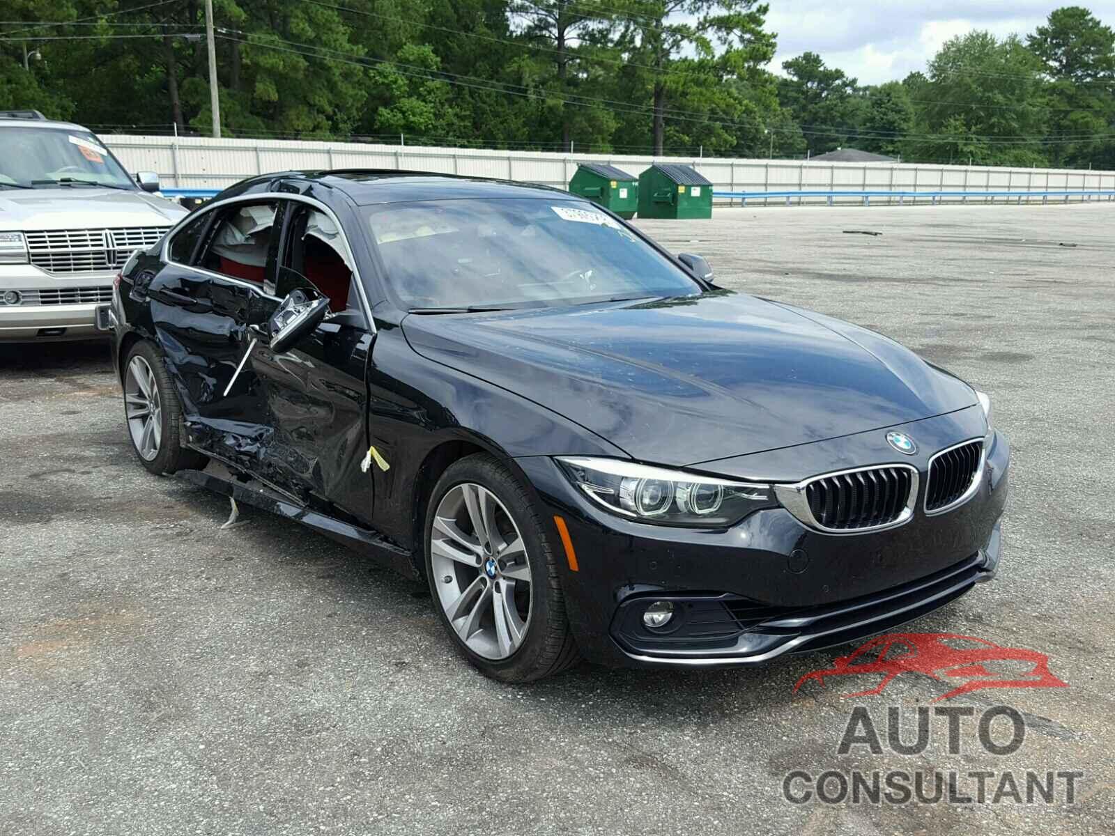 BMW 4 SERIES 2018 - WBA4J1C58JBG76584