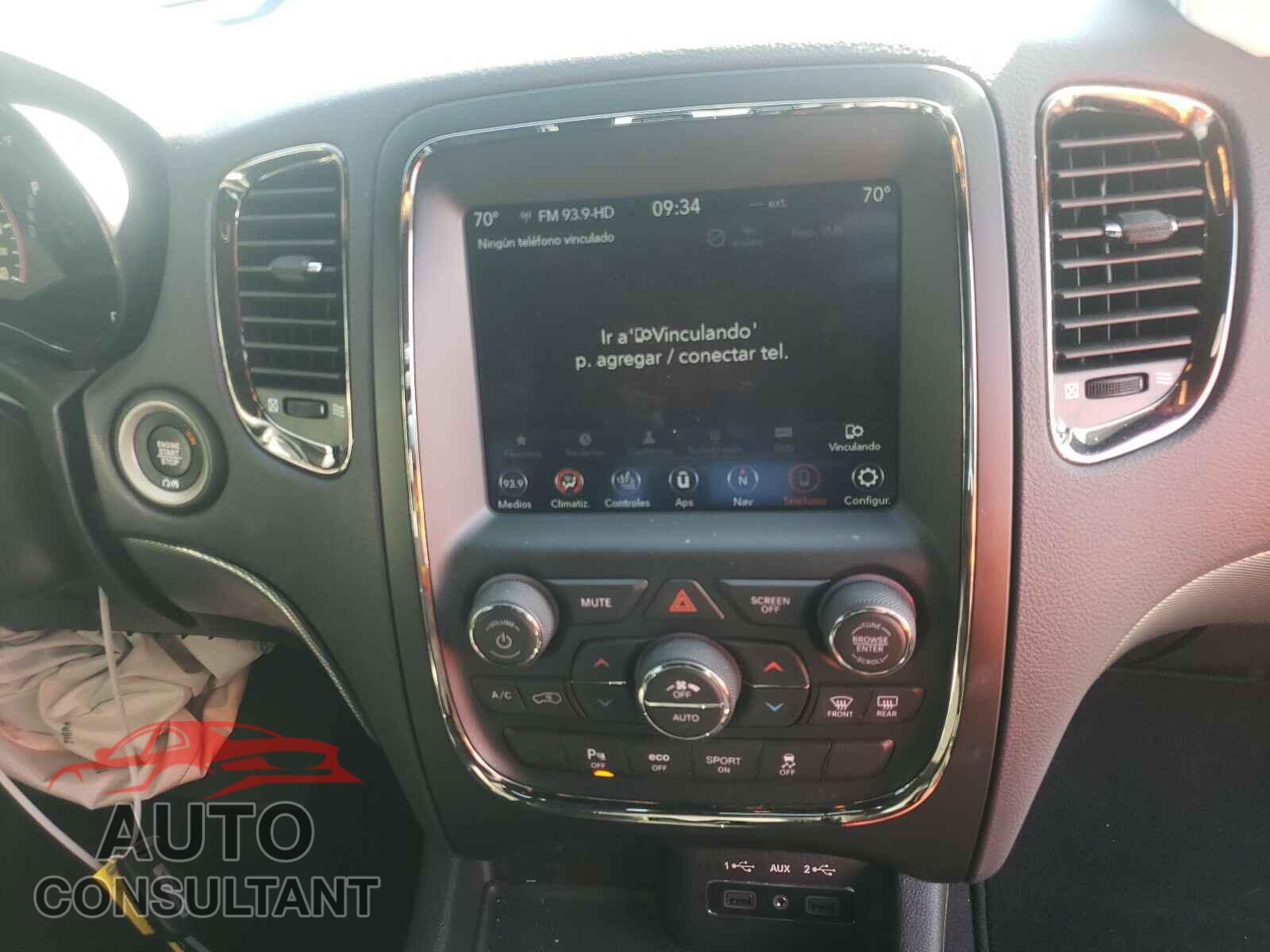 DODGE DURANGO 2020 - 1C4SDHCT2LC410612