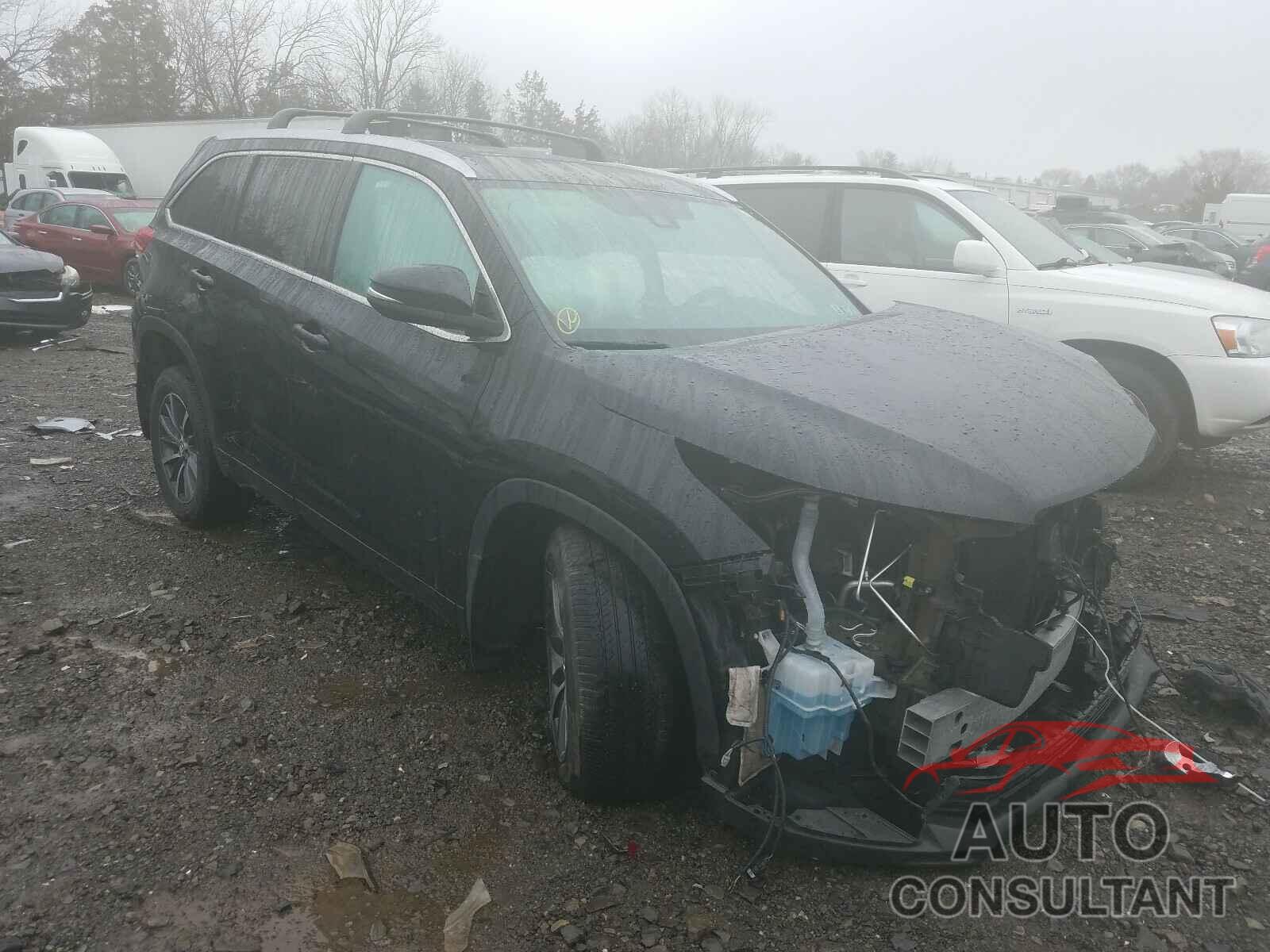 TOYOTA HIGHLANDER 2017 - 5TDJZRFH7HS483846