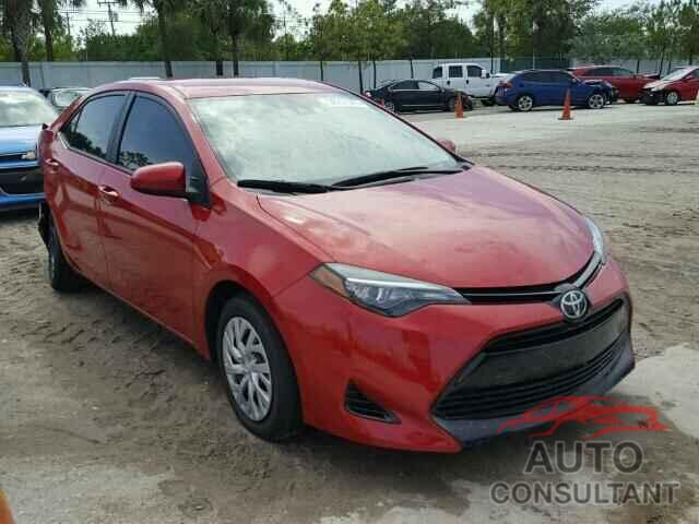 TOYOTA COROLLA 2017 - 2T1BURHE7HC778637