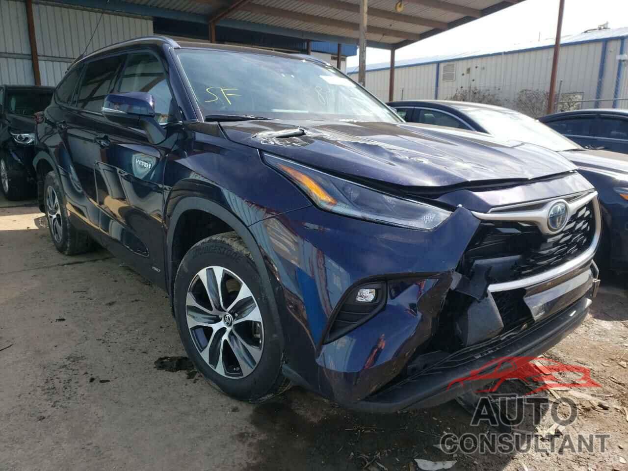 TOYOTA HIGHLANDER 2021 - 5TDGBRCH7MS536347