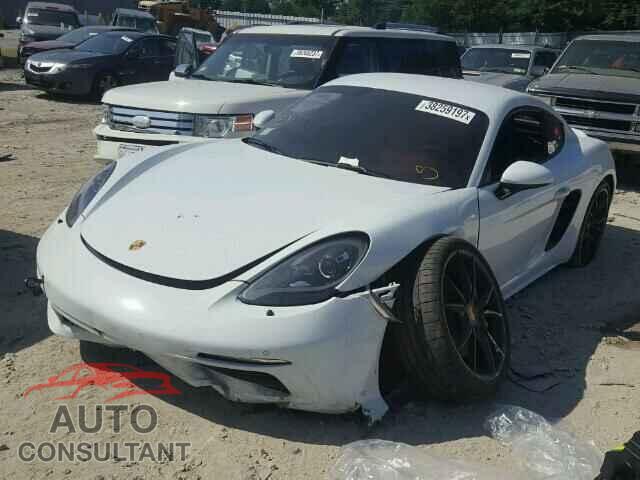 PORSCHE CAYMAN 2017 - WP0AB2A85HS285552