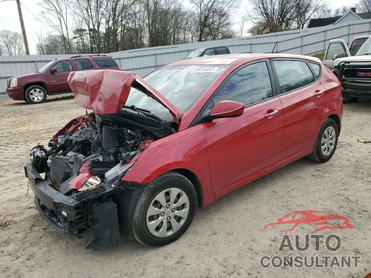 HYUNDAI ACCENT 2017 - KMHCT5AE9HU336922