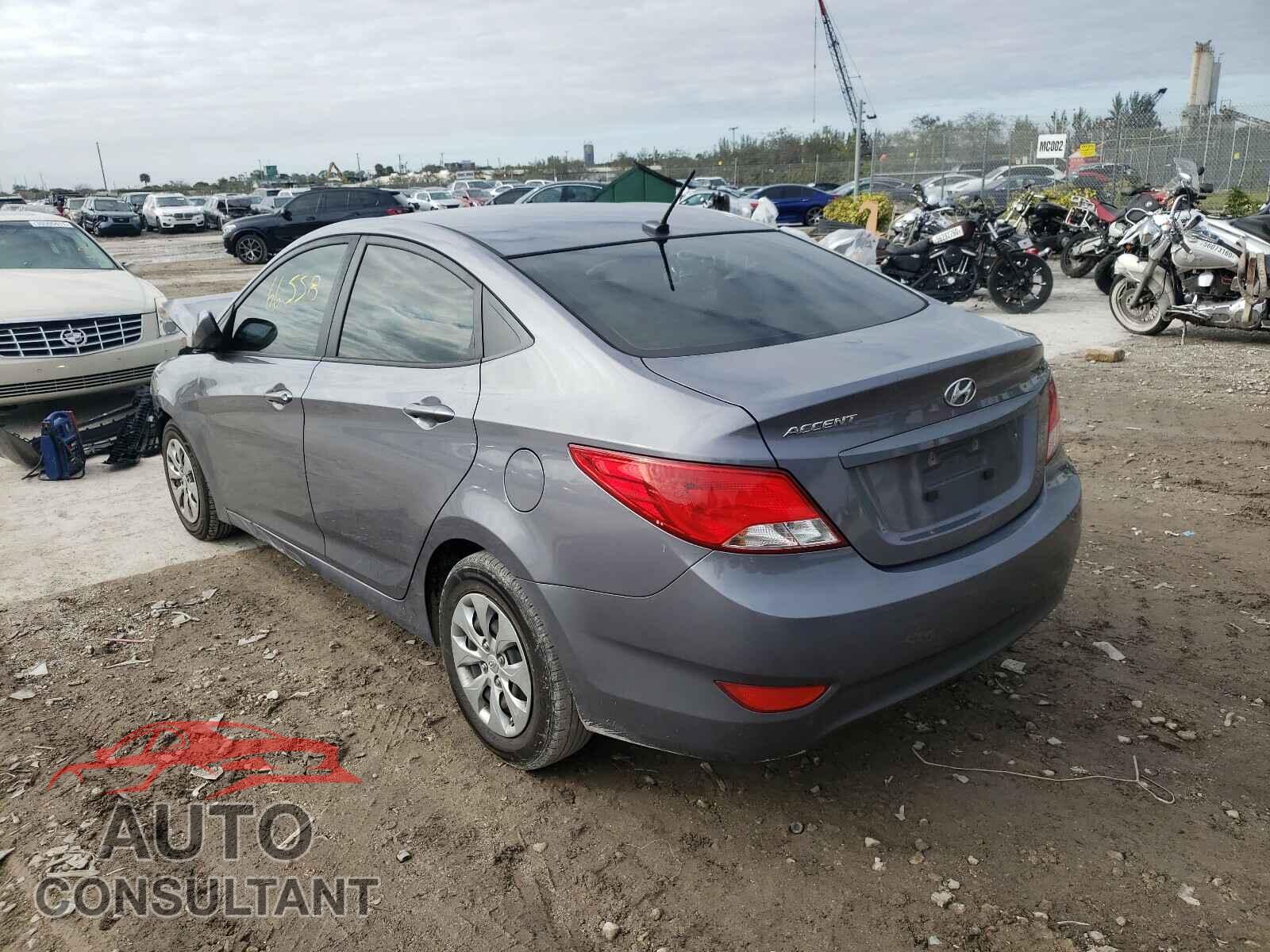 HYUNDAI ACCENT 2017 - KMHCT4AE4HU318757
