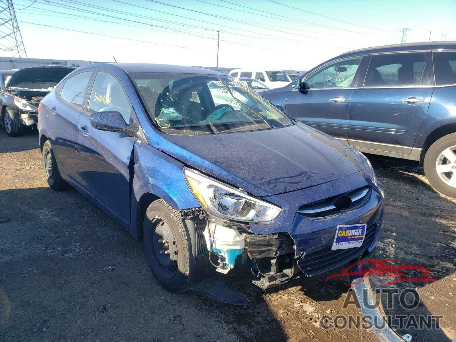 HYUNDAI ACCENT 2016 - KMHCT4AEXGU063501