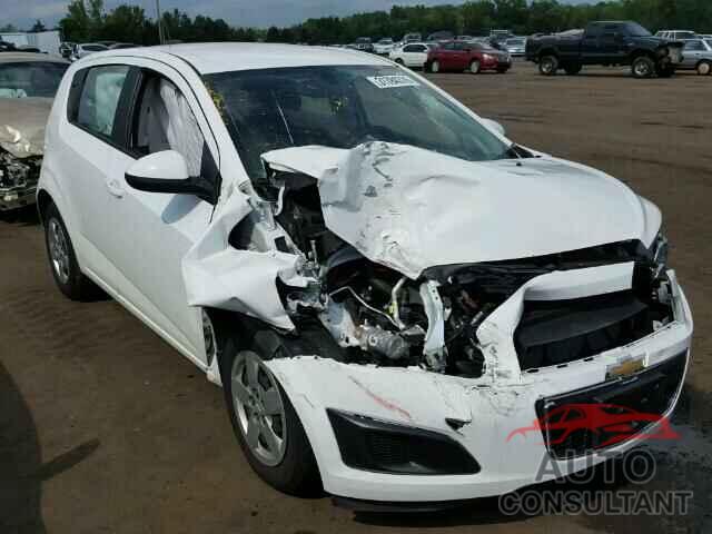 CHEVROLET SONIC 2015 - 1G1JA6SG2F4185984