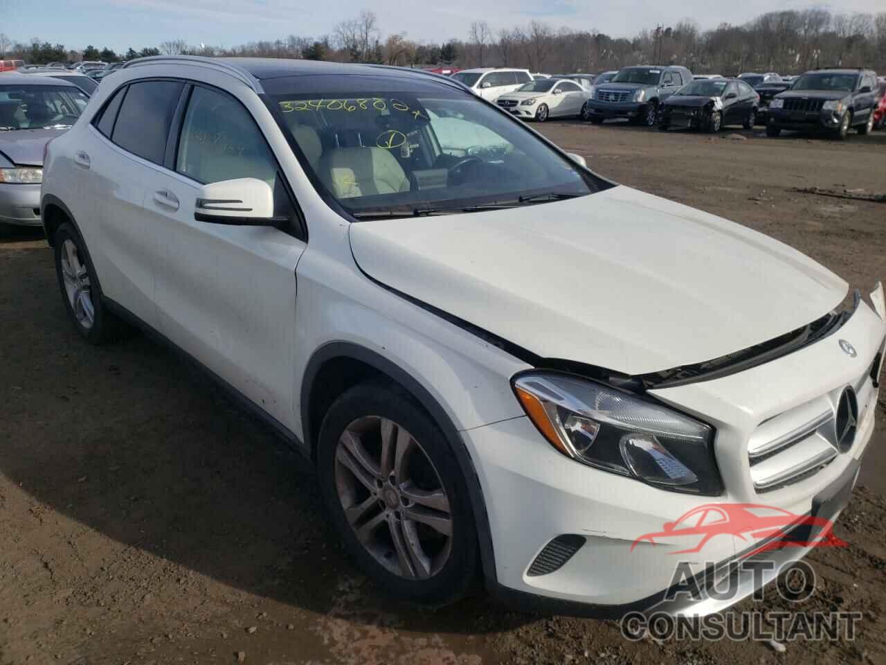 MERCEDES-BENZ GLA-CLASS 2016 - WDCTG4EB8GJ212881