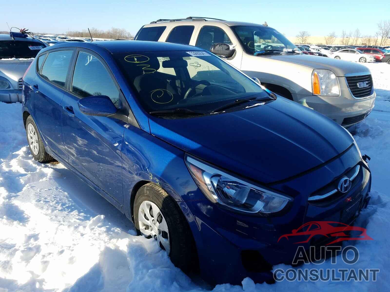 HYUNDAI ACCENT 2017 - KMHCT5AE9HU319022