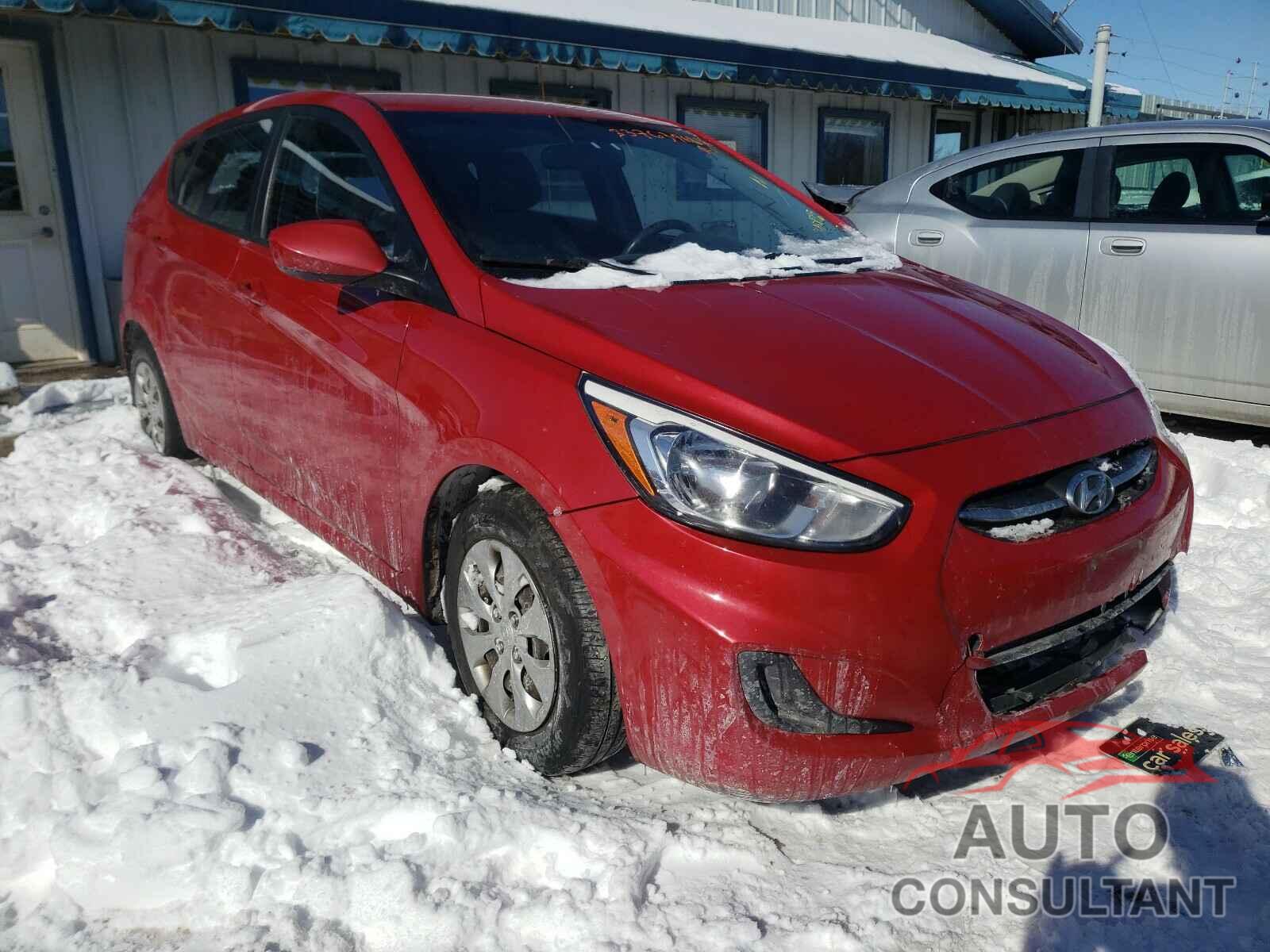 HYUNDAI ACCENT 2016 - KMHCT5AE5GU248142