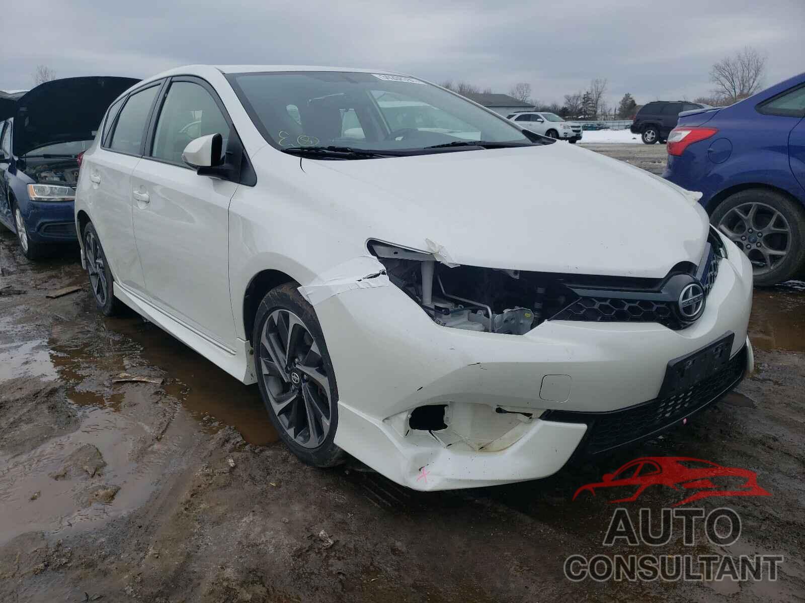 TOYOTA SCION 2016 - JTNKARJE1GJ500897