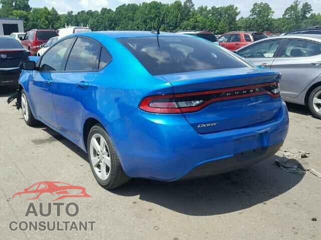 DODGE DART 2015 - 1C3CDFBB0FD352049