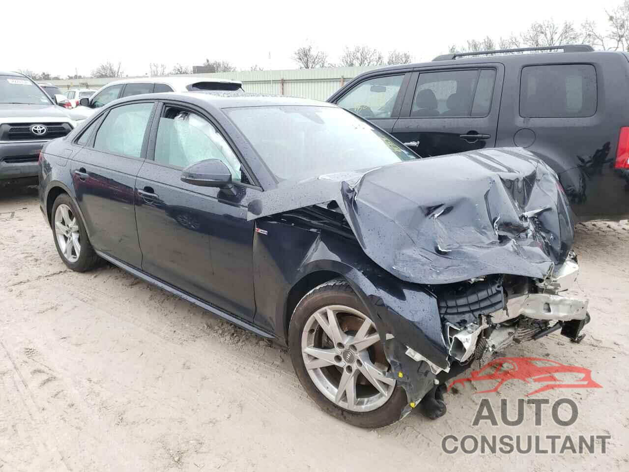 AUDI A4 2018 - WAUKMAF48JA083554