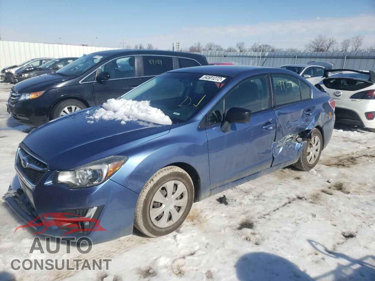 SUBARU IMPREZA 2016 - 2T3W1RFV9MW117771