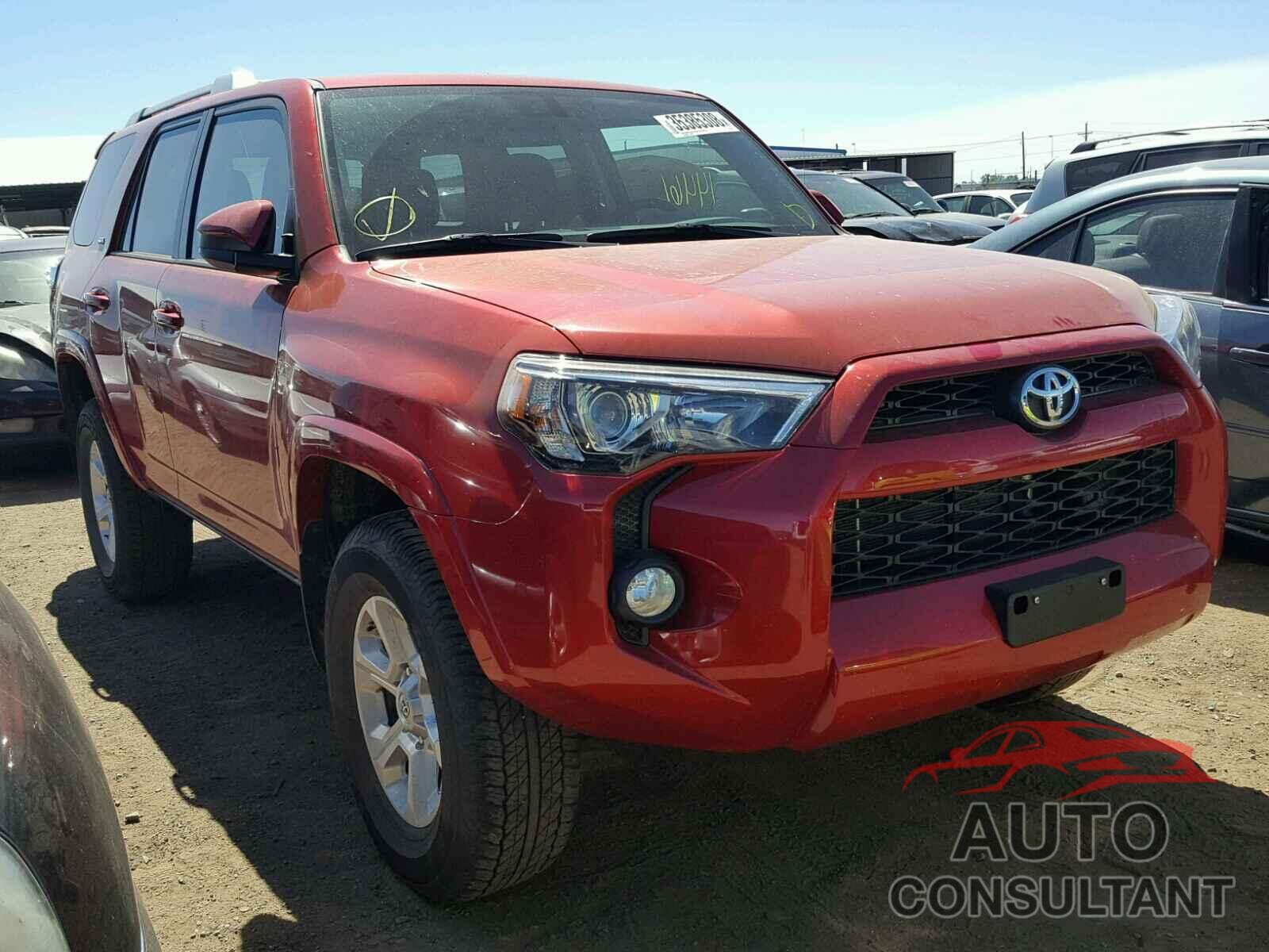 TOYOTA 4RUNNER 2016 - JTEBU5JR4G5399396