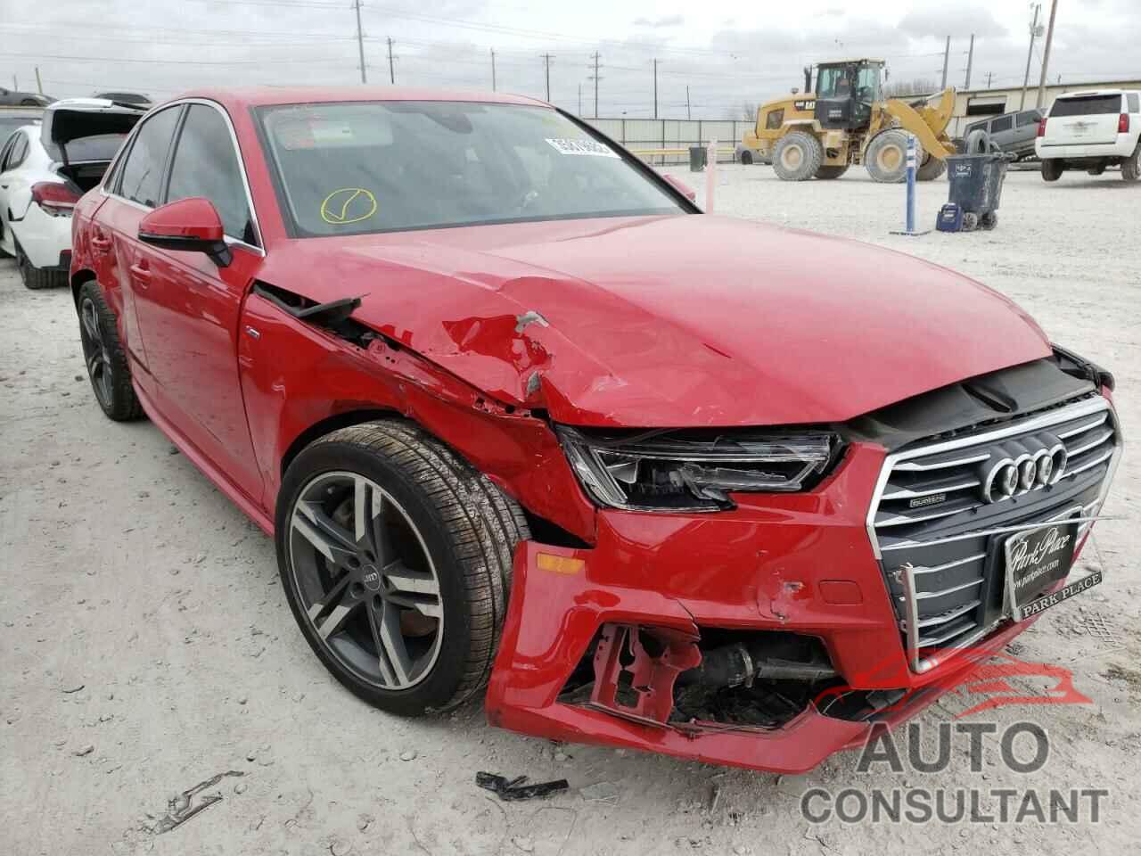 AUDI A4 2017 - WAUENAF42HN065399