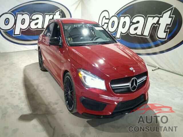 MERCEDES-BENZ CLA 45 2015 - WDDSJ5CB8FN179812