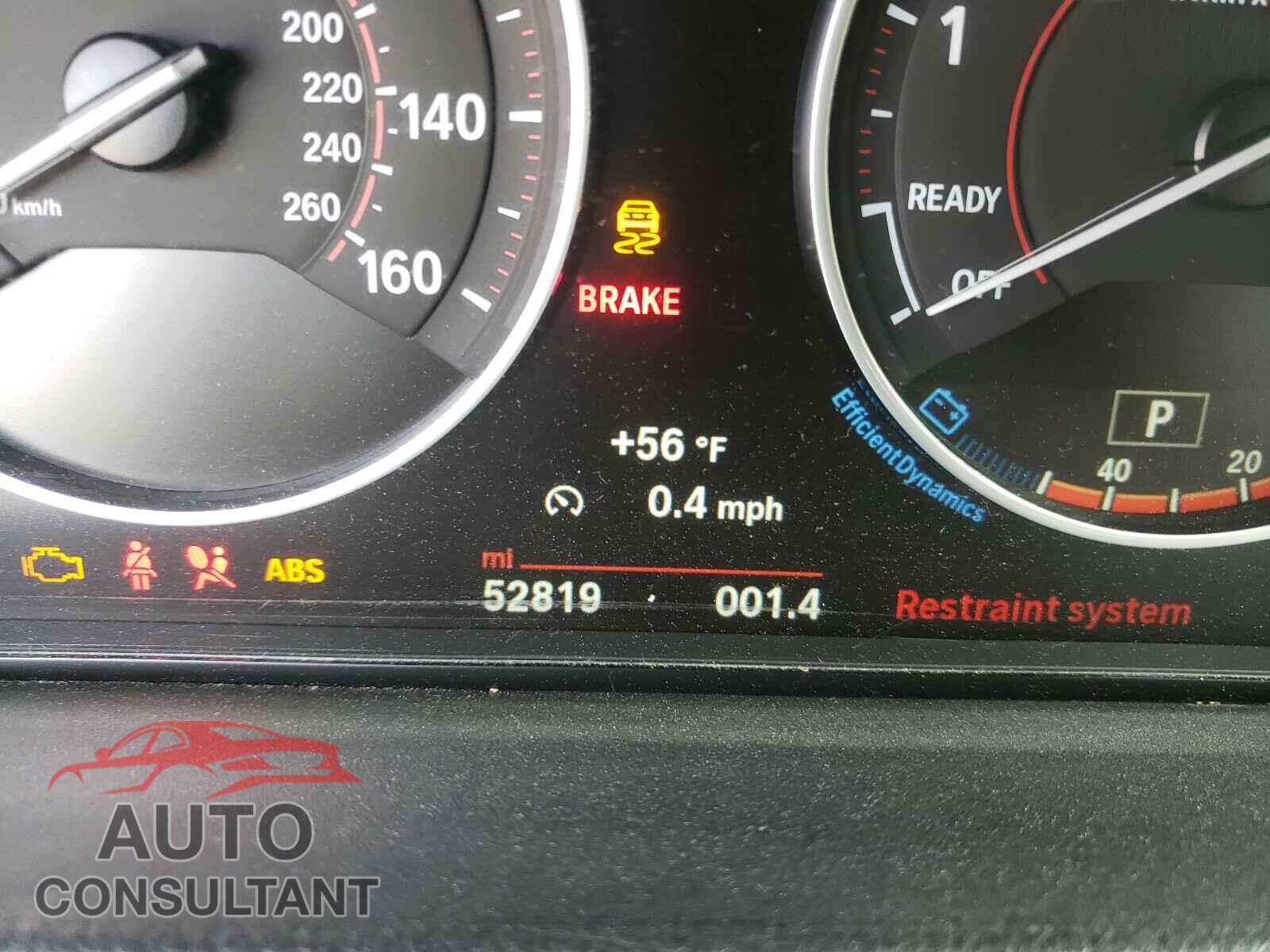 BMW 3 SERIES 2016 - WBA8E9G53GNU28083